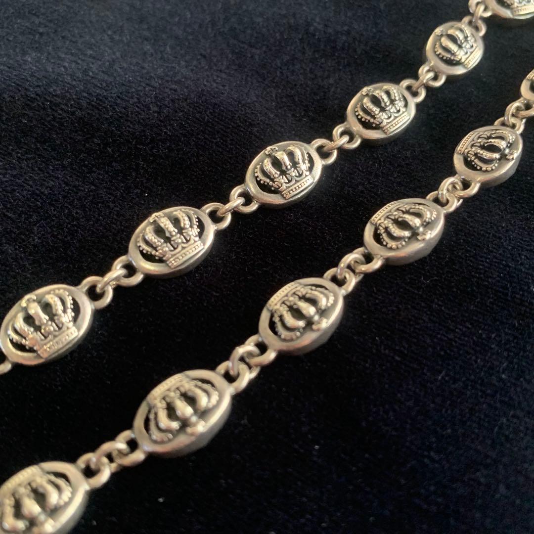 【Justin Davis】 MED.QE2 ウォレットチェーン シルバー925