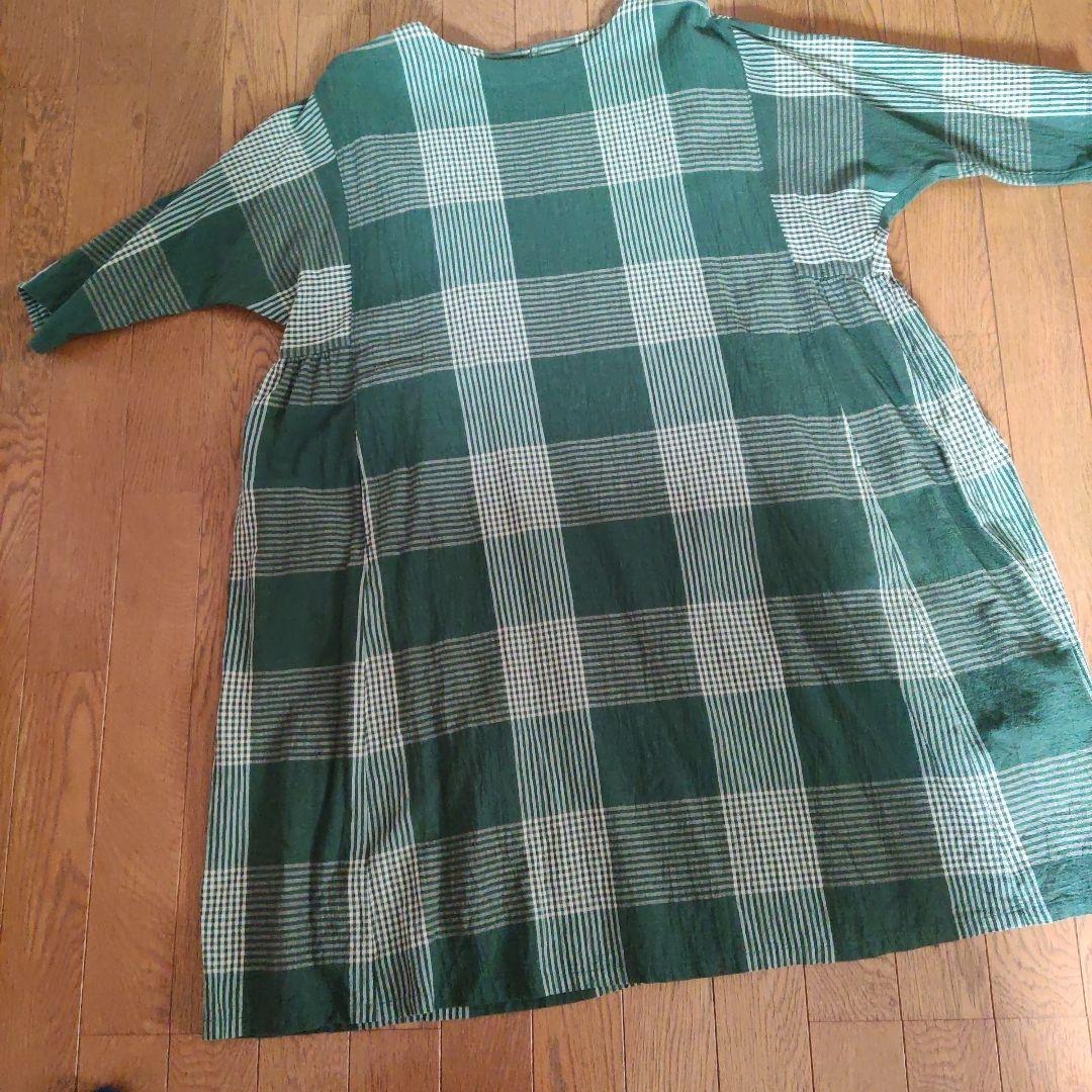 群言堂根ねチェック柄チュニックお値下げしました