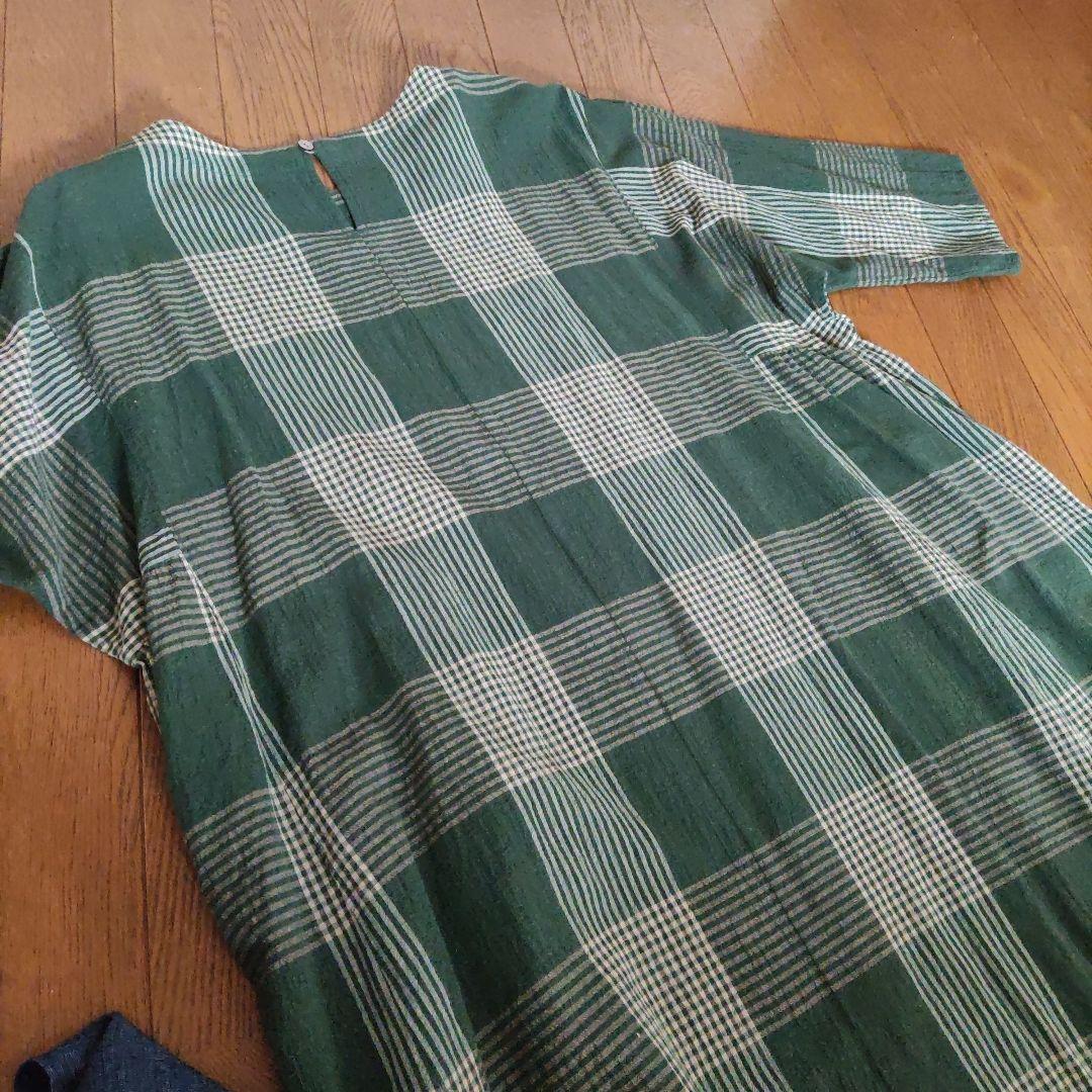 群言堂根ねチェック柄チュニックお値下げしました