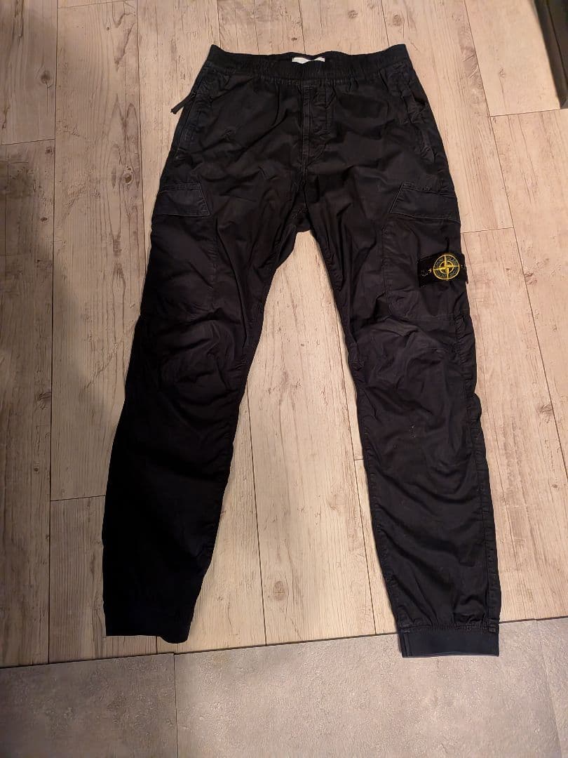 STONE  カーゴジョガーパンツ ブラック
