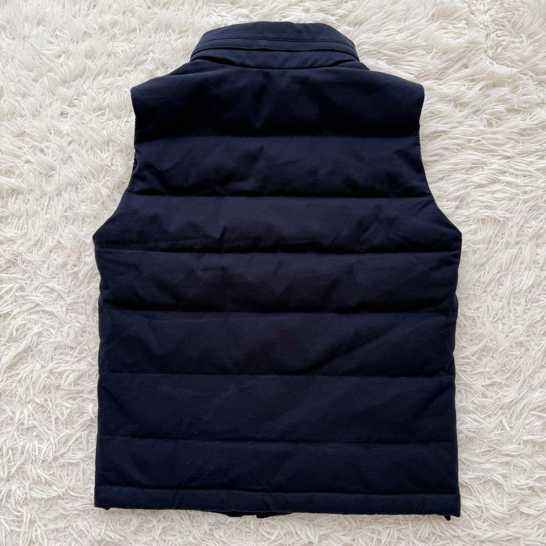 LACOSTE ラコステ ダウンベスト ネイビー ワンポイントロゴ 48