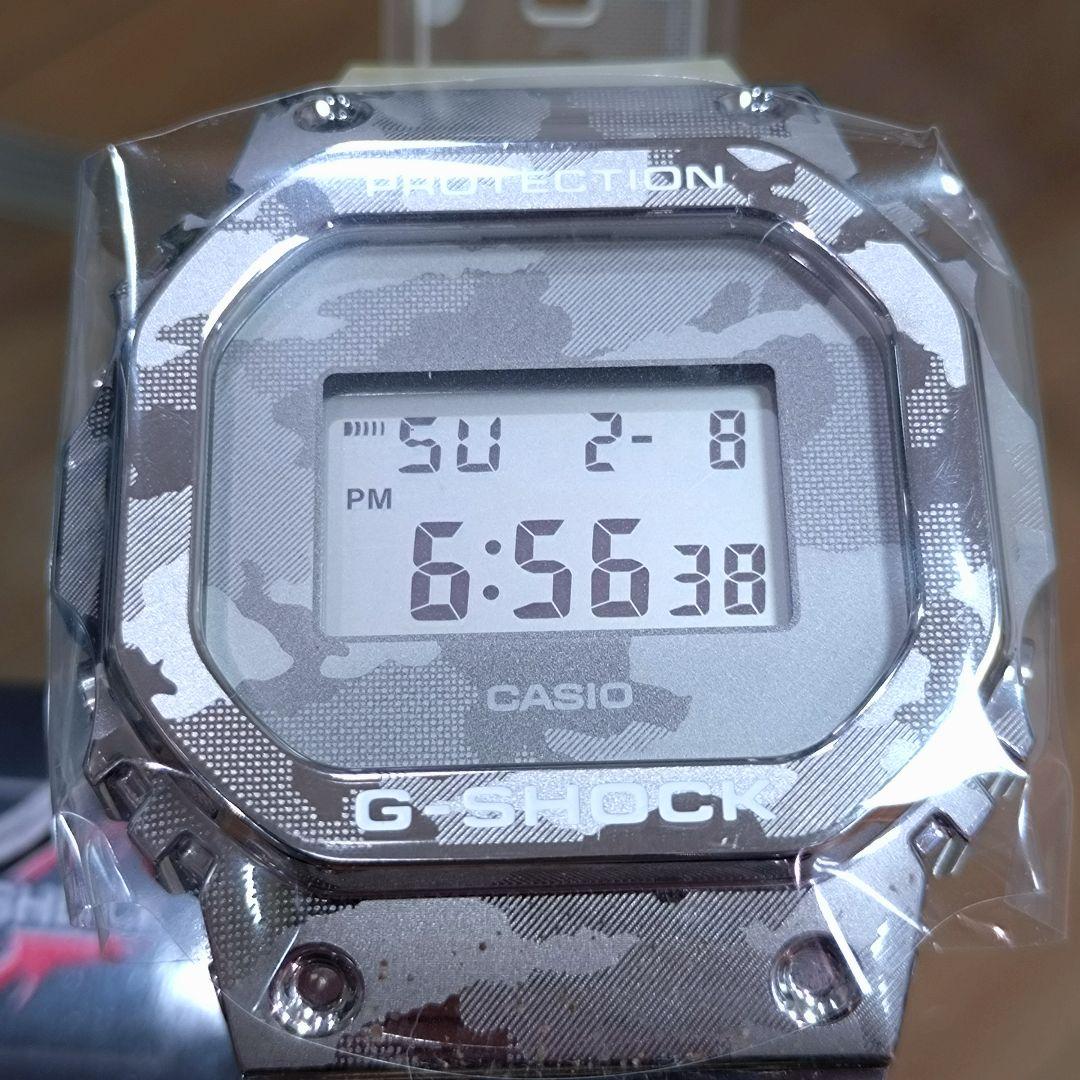 新品未使用　CASIO　G-SHOCK　GM-5600SCM メタル