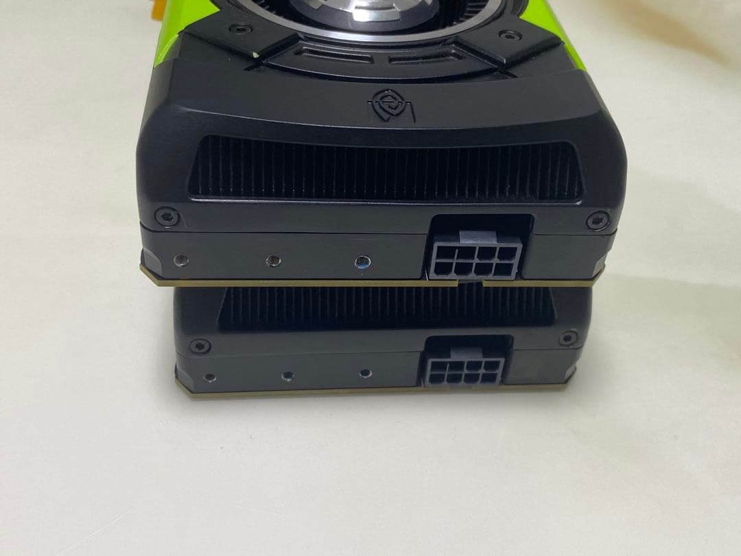 NVIDIA Quadro P6000 グラフィックボード 2枚セット