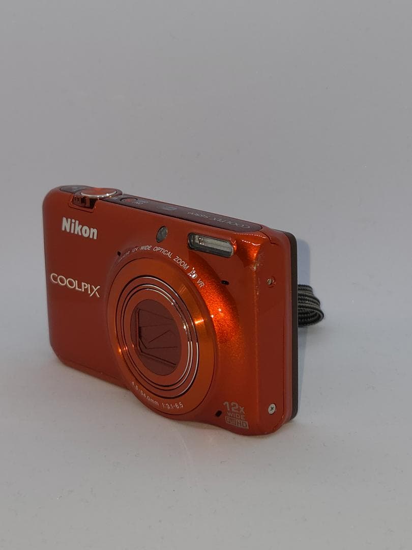 【スマホ転送OK】ニコン Nikon COOLPIX S6500 レッド