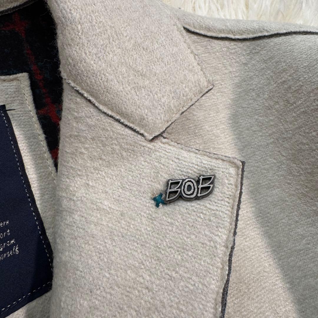 新品未使用✨BOB ボブ テーラードジャケット チェック サイズ46 イタリア製