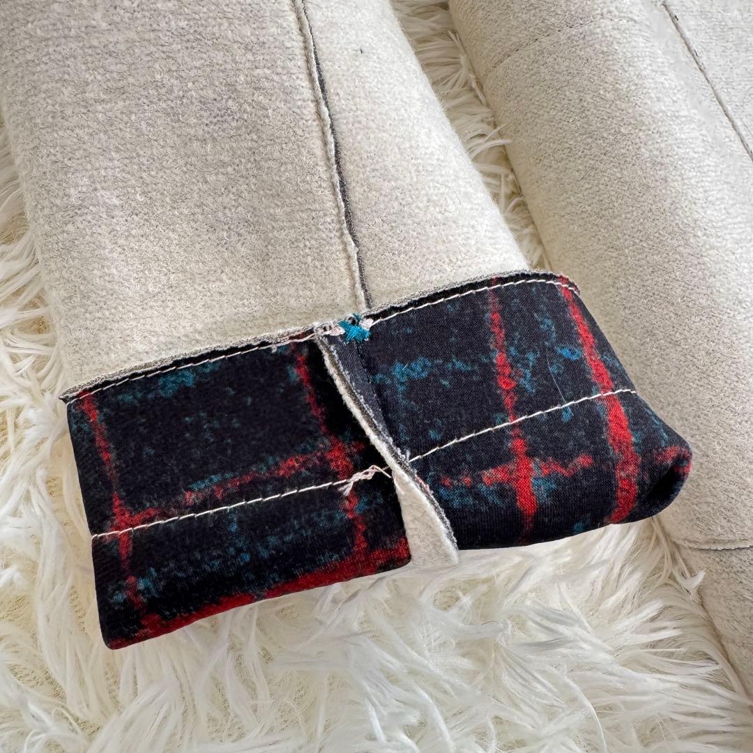 新品未使用✨BOB ボブ テーラードジャケット チェック サイズ46 イタリア製