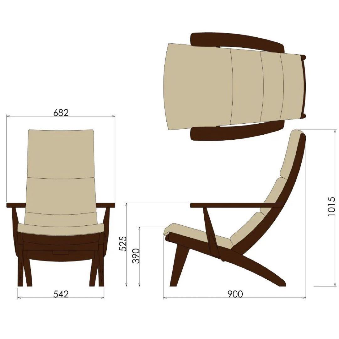 KASHIWA 柏木工 WILDERNESS カバーリング イージーチェア