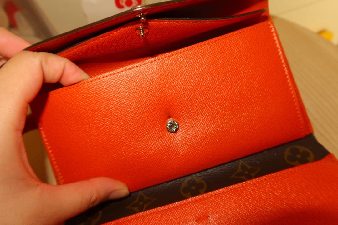 正規品 ルイヴィトン モノグラム 長財布 ピモン