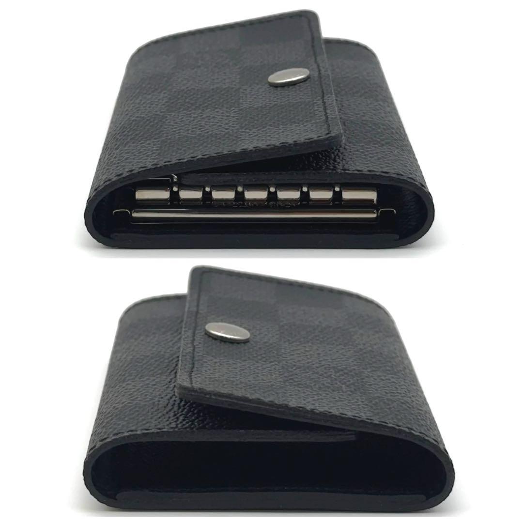 【未使用に近い】ルイヴィトン ダミエ グラフィット ミュルティクレ6 キーケース