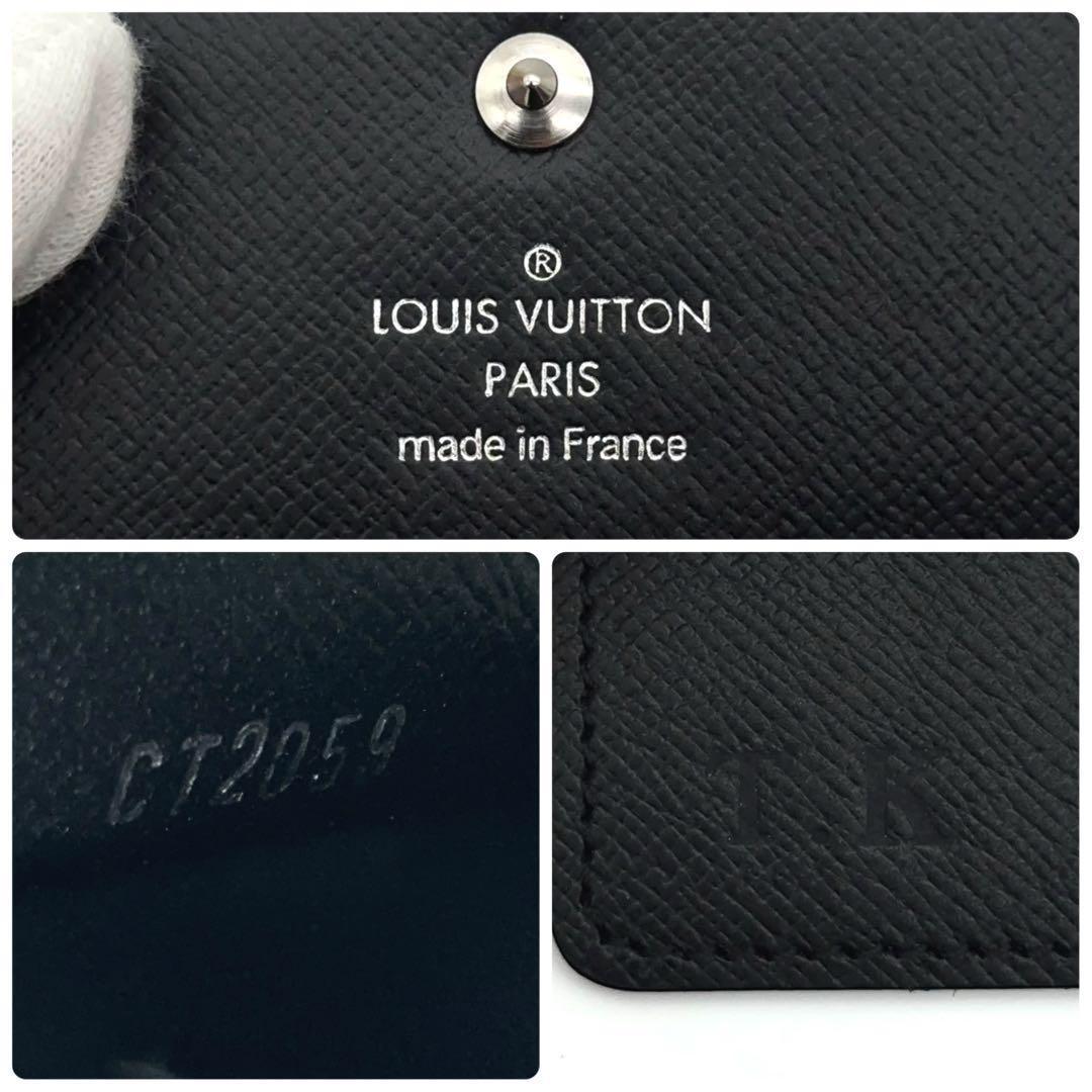 【未使用に近い】ルイヴィトン ダミエ グラフィット ミュルティクレ6 キーケース