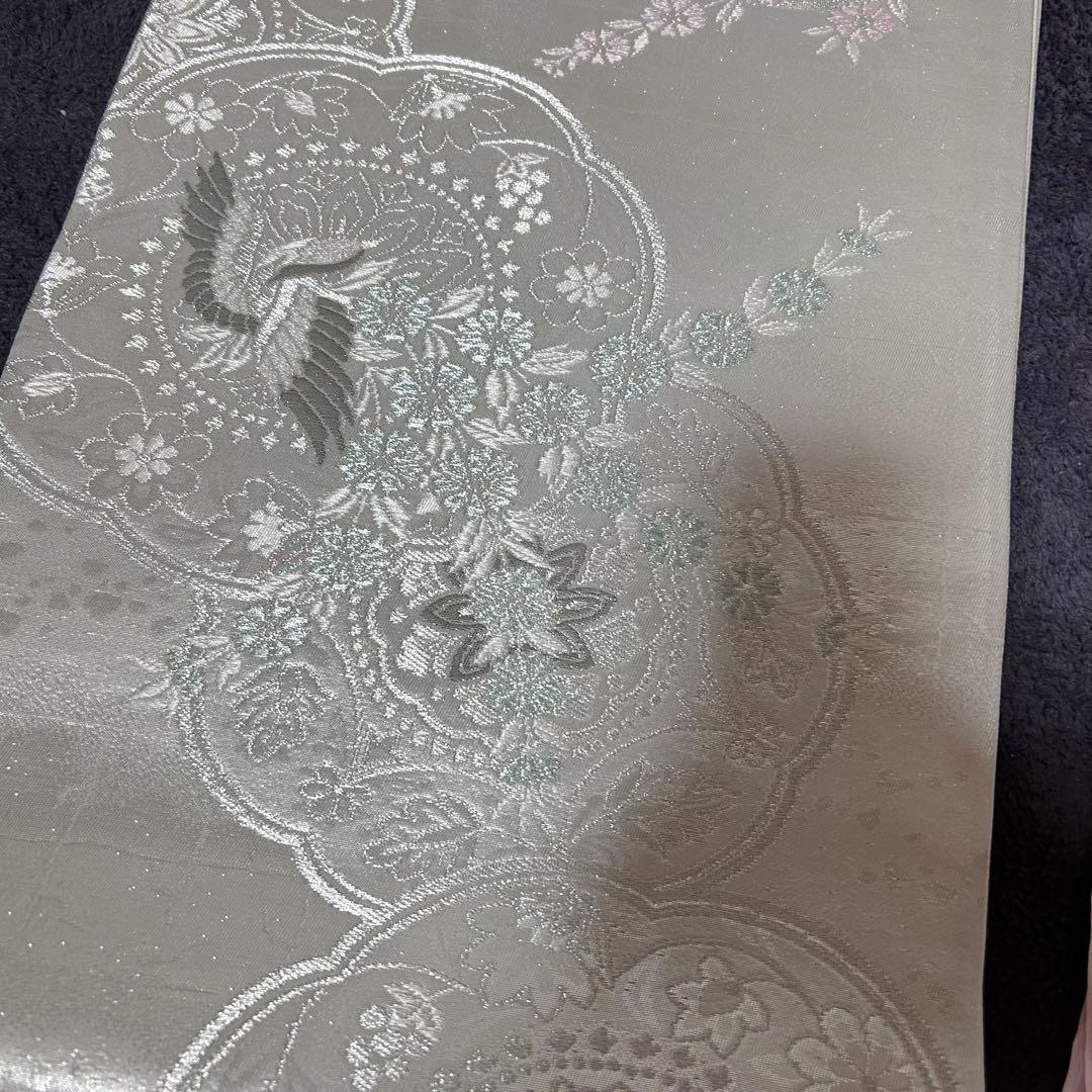 未使用近い　美品　袷　正絹　総絞り　螺鈿風　友禅　訪問着　フルセット