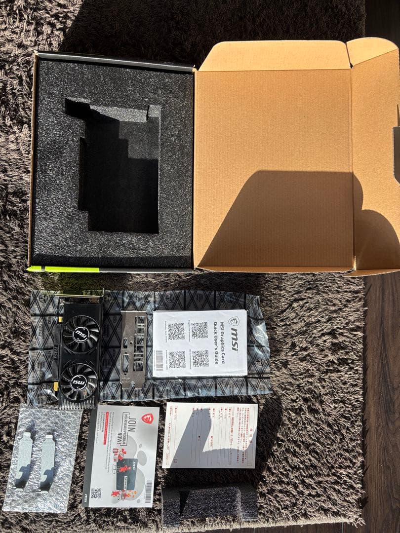 MSI GeForce GTX 1650 グラフィックボード