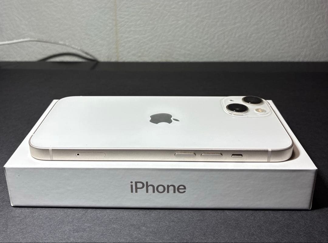 iPhone13 128GB SIMフリー スターライト ホワイト 動作問題なし