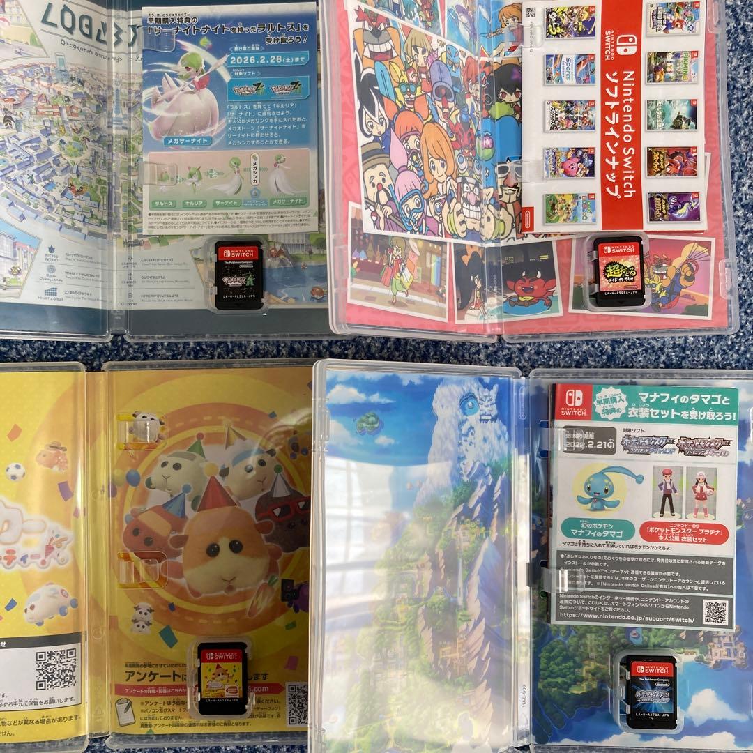 switch ポケモンレジェンズZA ソフト4点セット