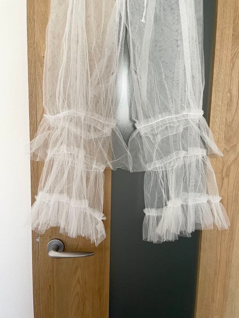 パンツ FUMIKA_UCHIDA / TULLE DRAWERS WHITE