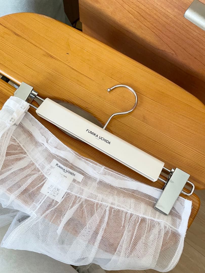 パンツ FUMIKA_UCHIDA / TULLE DRAWERS WHITE