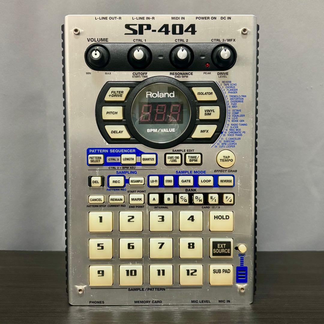 初代 Roland SP-404 メモリーカード付き 動作確認済