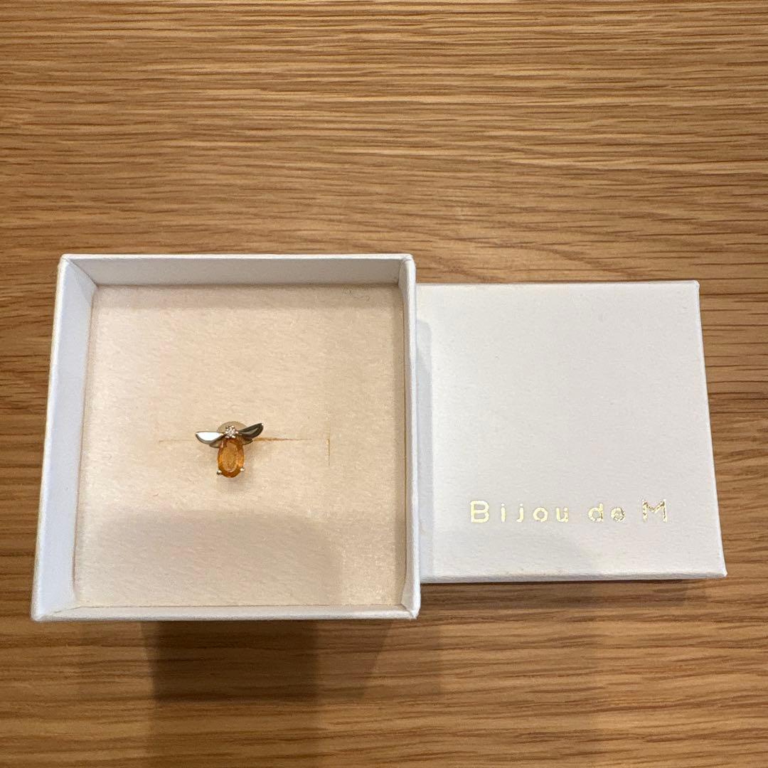 Bijou de M ミニミツバチピアス　イエロー&グリーン 2個セット