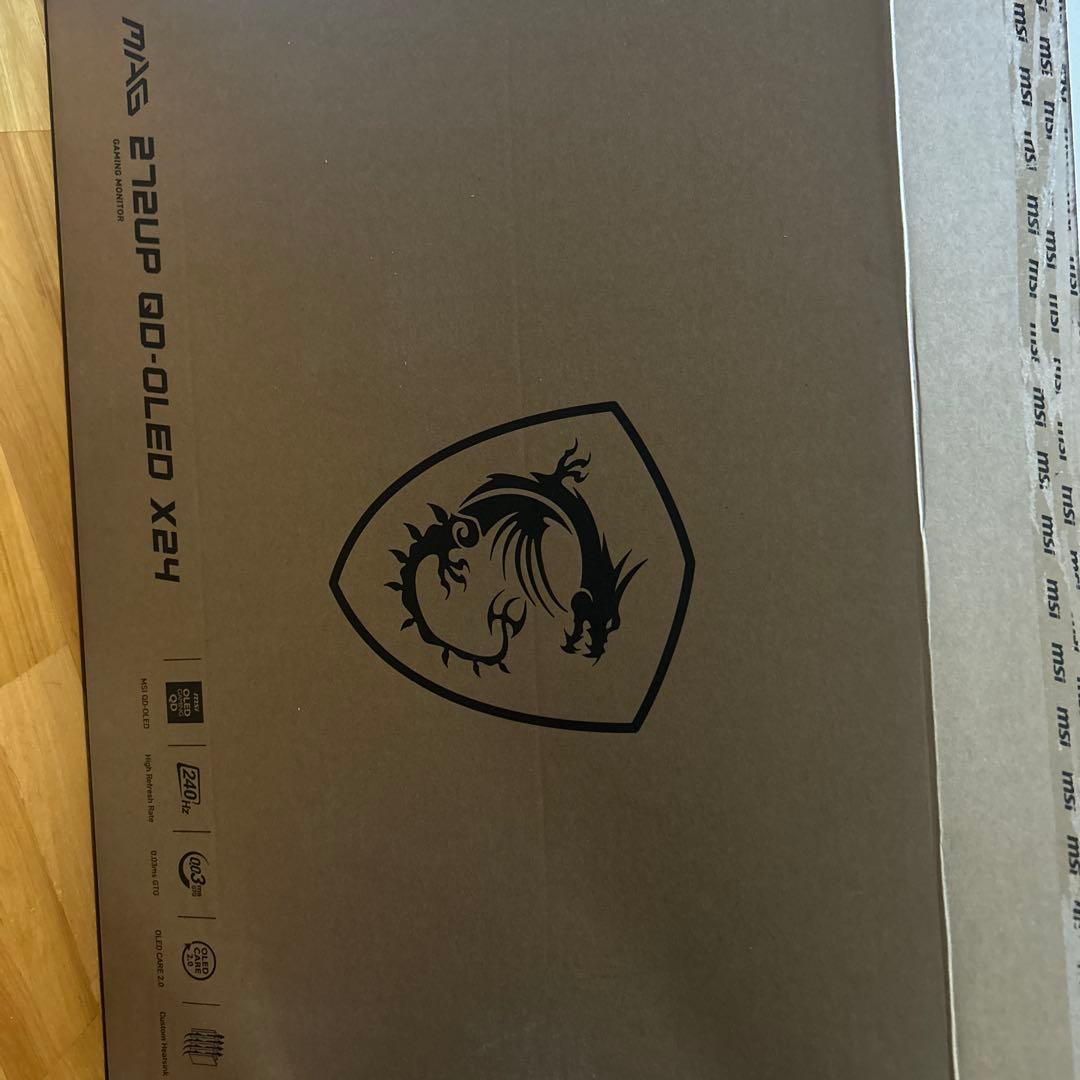 MSI QD-有機EL ゲーミングモニター 26.5インチ4Kゲーミングモニター