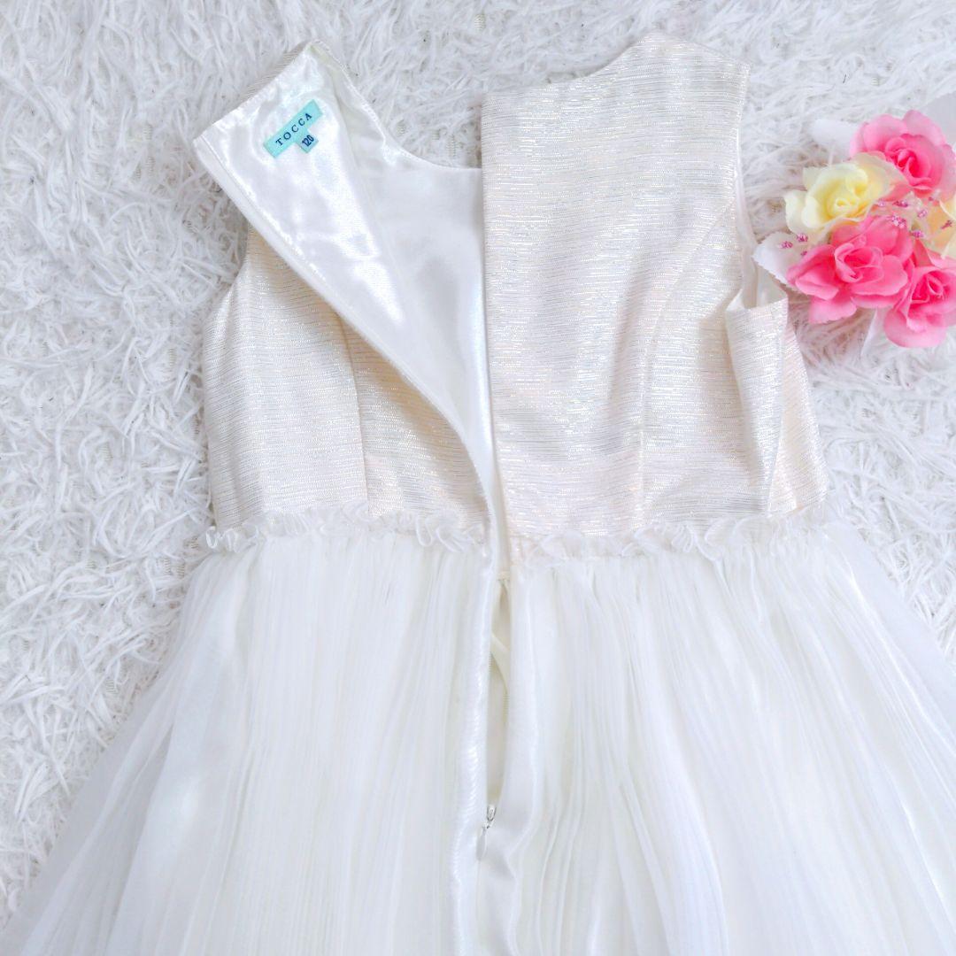 【極美品】TOCCA　プリーツドレスワンピース　120　発表会