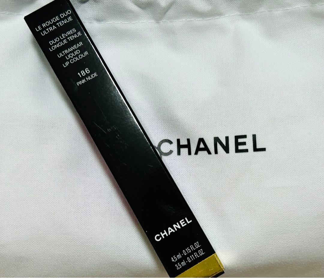 ラスト1 新発売　シャネル　ル ルージュ デュオ ウルトラ トゥニュ　186
