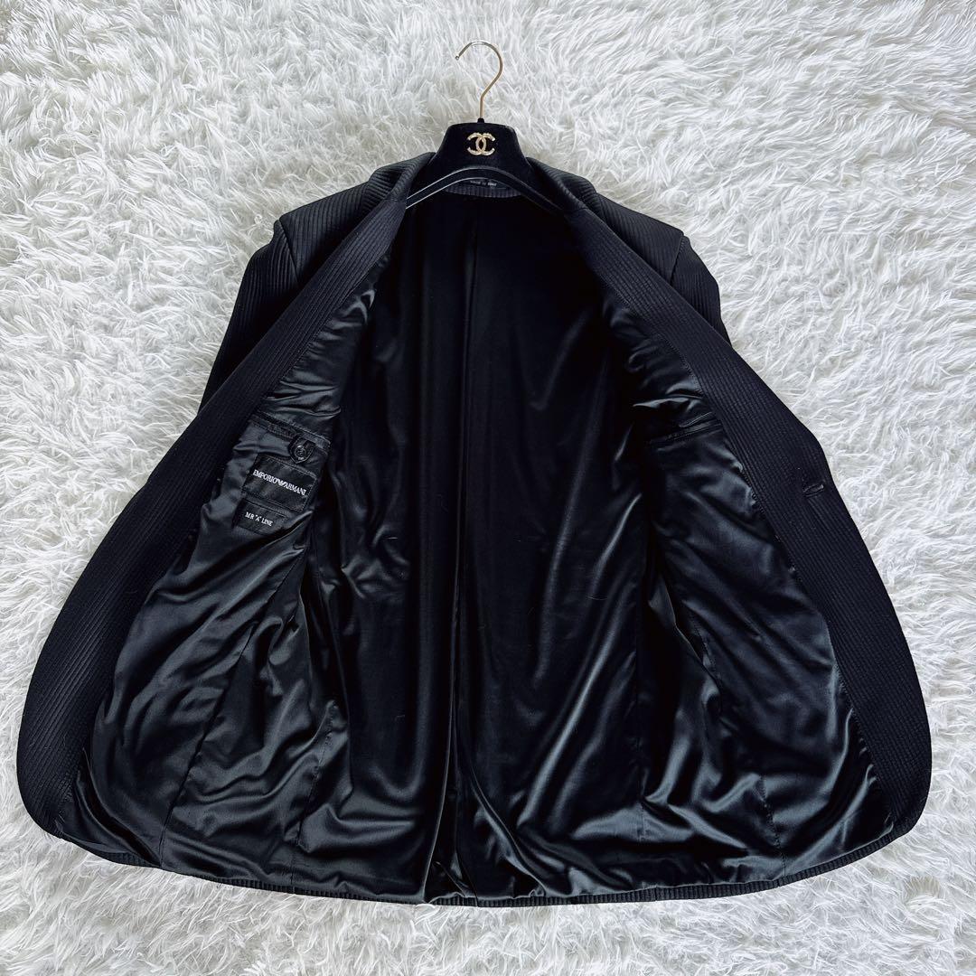 【エンポリオアルマーニ】MR A LINE ジャケット ブラック 48サイズ