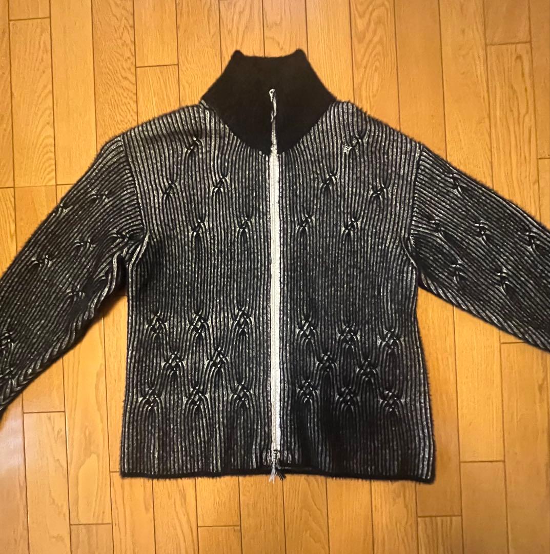 casper john フェザードライバーズニット ブラック　S