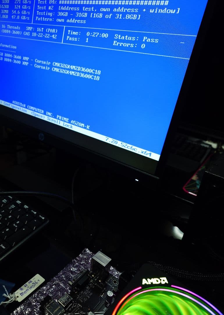 Corsair LPX DDR4 3600 16GB ×2 32GB 動作確認済