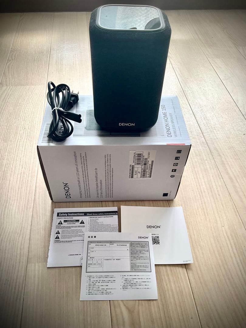 DENON 150スマートスピーカー ブラック