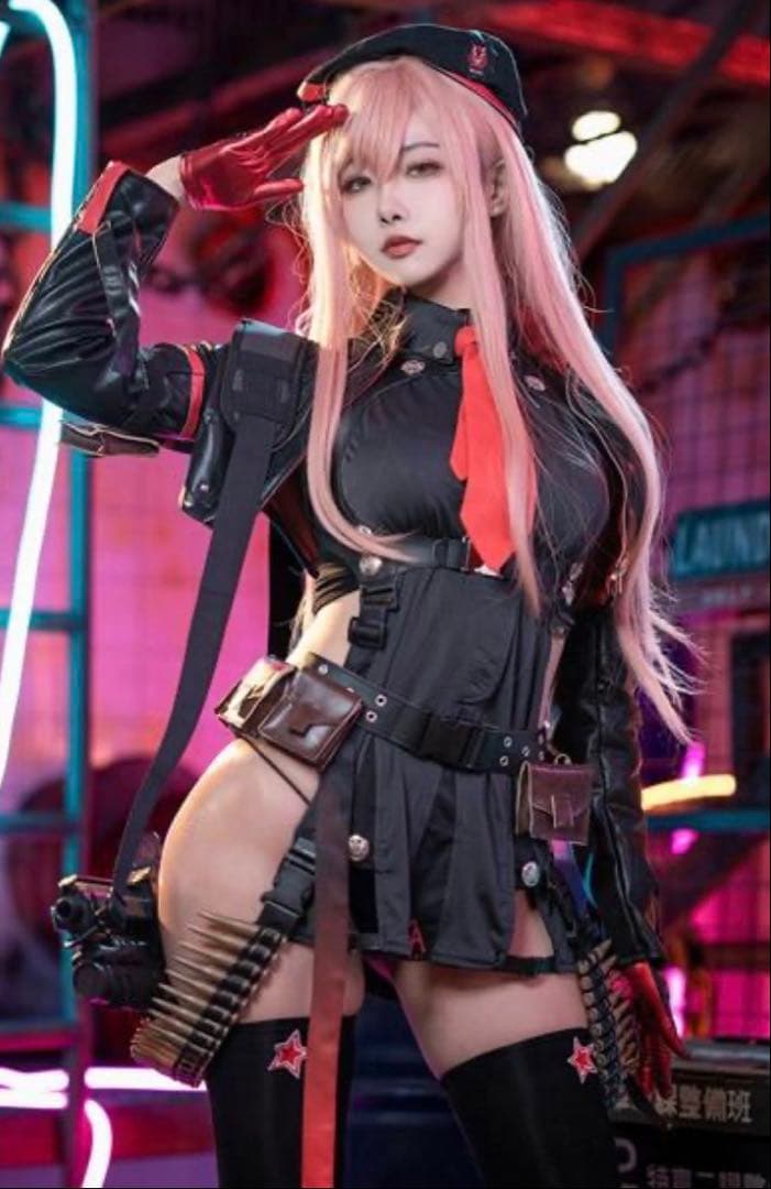 NIKKE ラピ コスプレ衣装 ウィッグ 武器セット