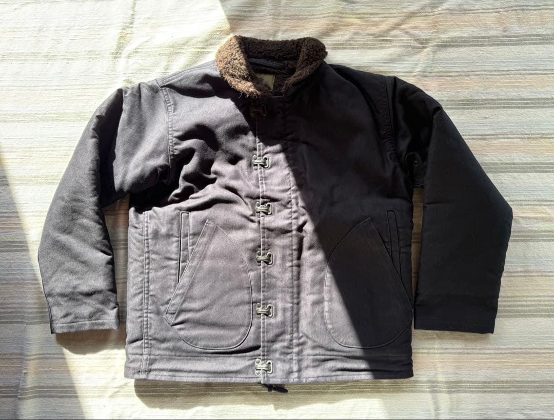 ジャケット・アウター Nigel Cabourn 40s CLIP JACKET NAVY 48