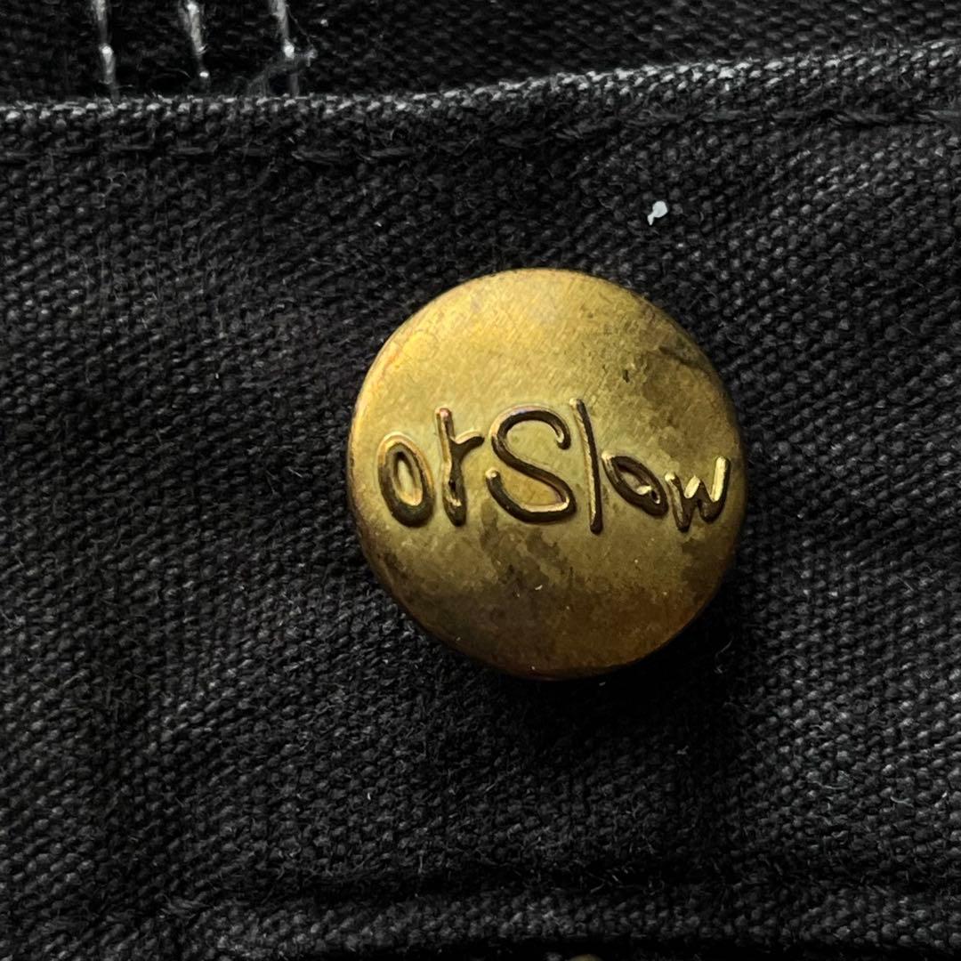 orslow オアスロウ　ダックパンツ ダブルニー サイズ3 ブラック　日本製