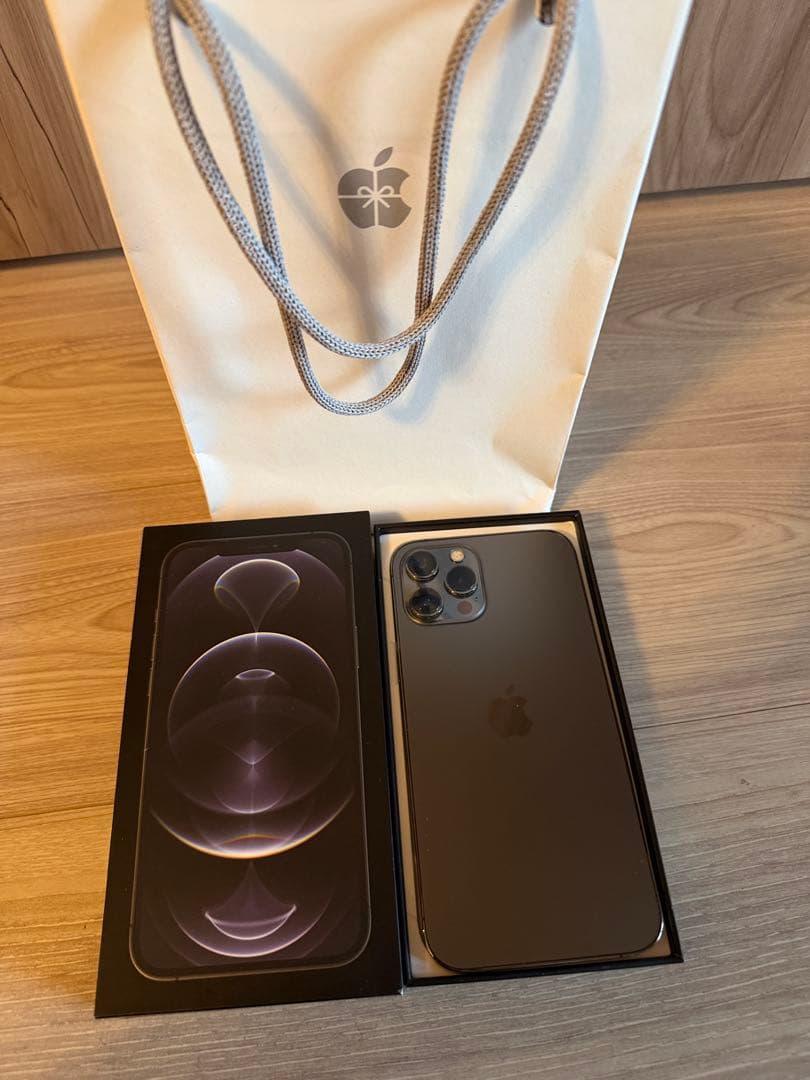 iPhone12ProMax 128GB パシフィックブルー　超美品SIMフリー