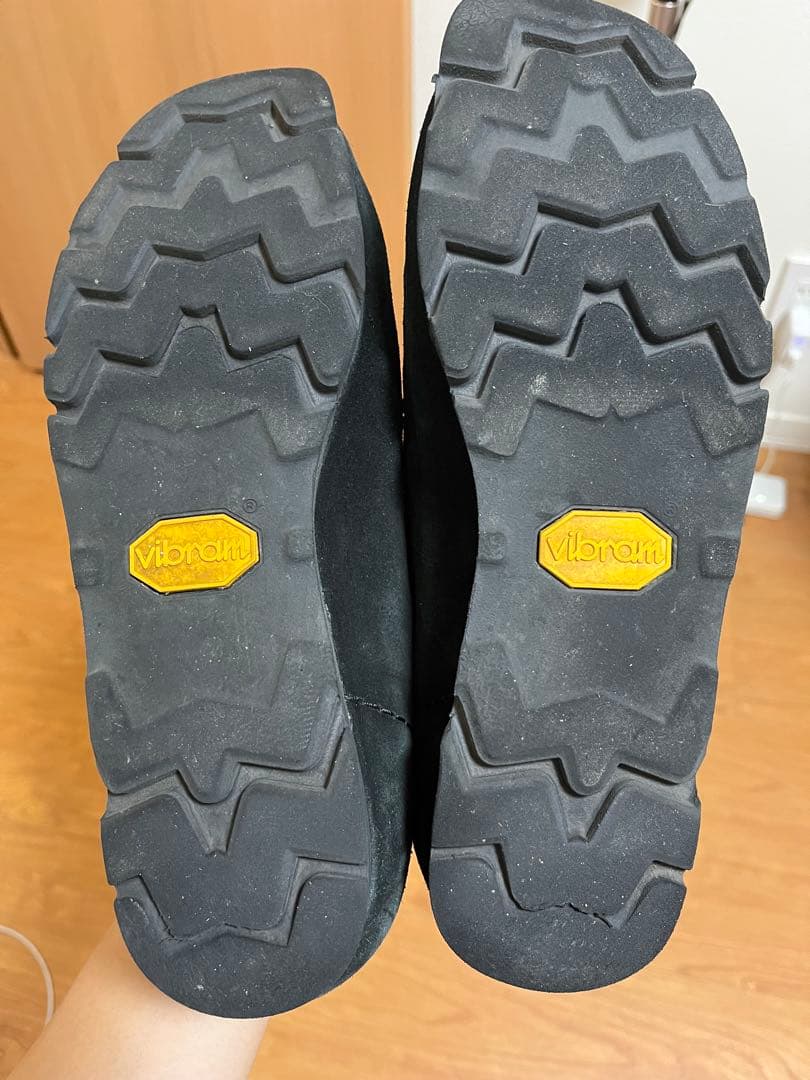 CLARKS wallabees 黒スエード