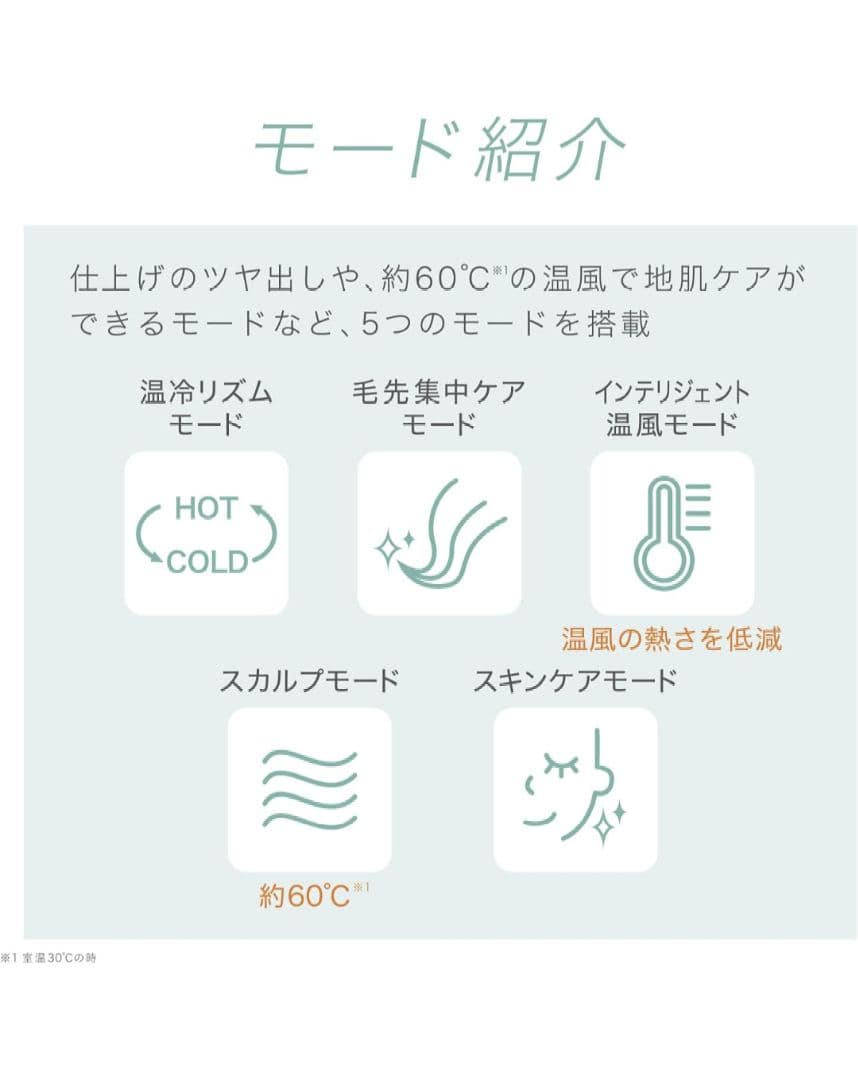 Panasonic ヘアドライヤー ナノケア eh-na0g