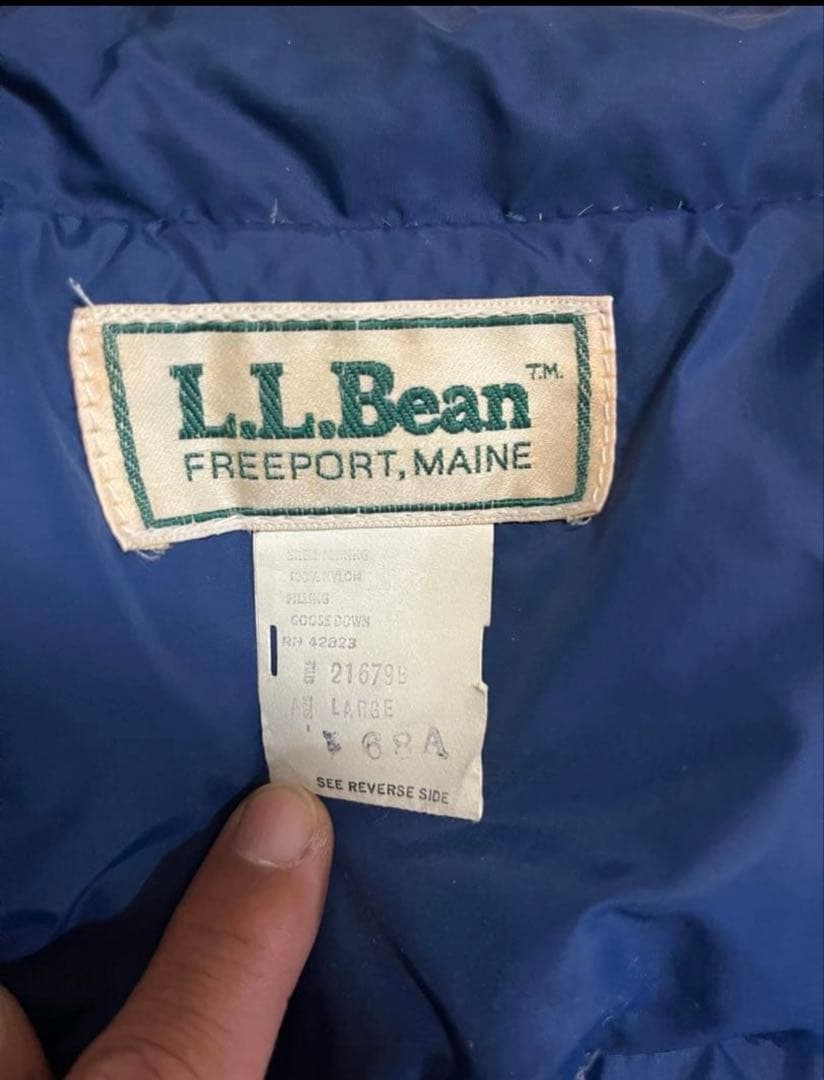 L.L.BEAN 70‘s〜80's ダウンベスト