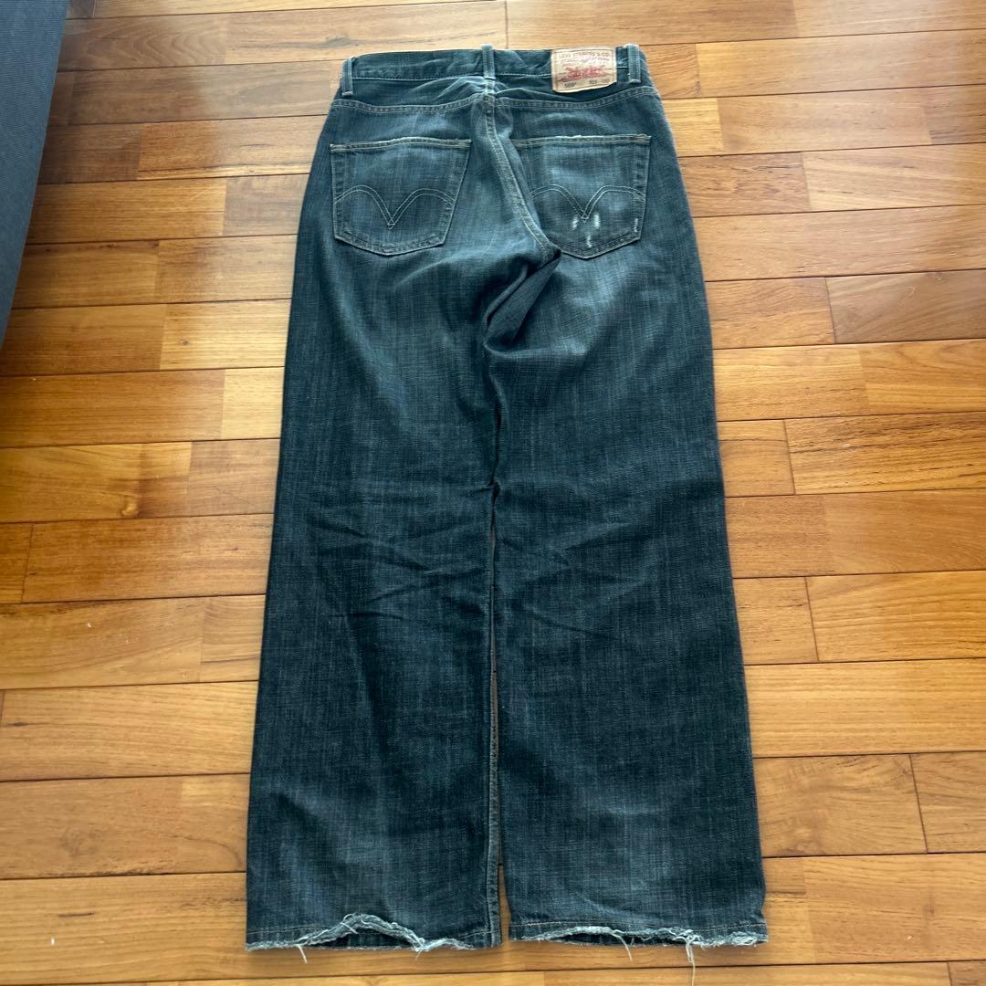 た*い様 Levi's 569 ブラックデニム