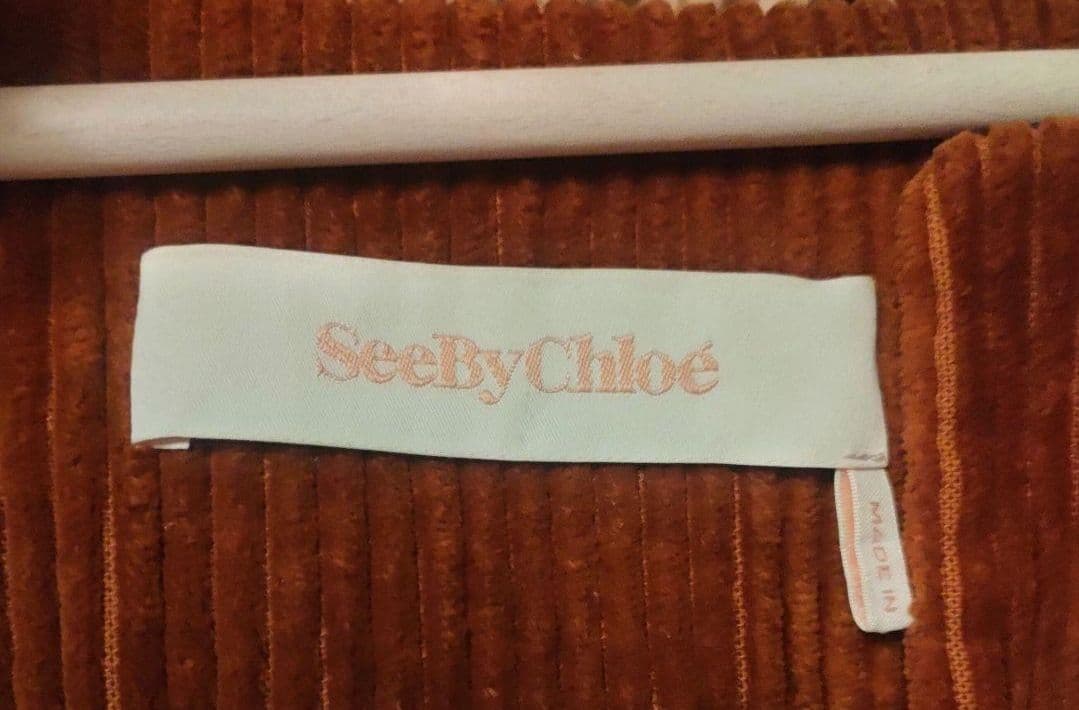 【最終値下げ／美品】SEE BY CHLOE ムートン ジャケット フード付き