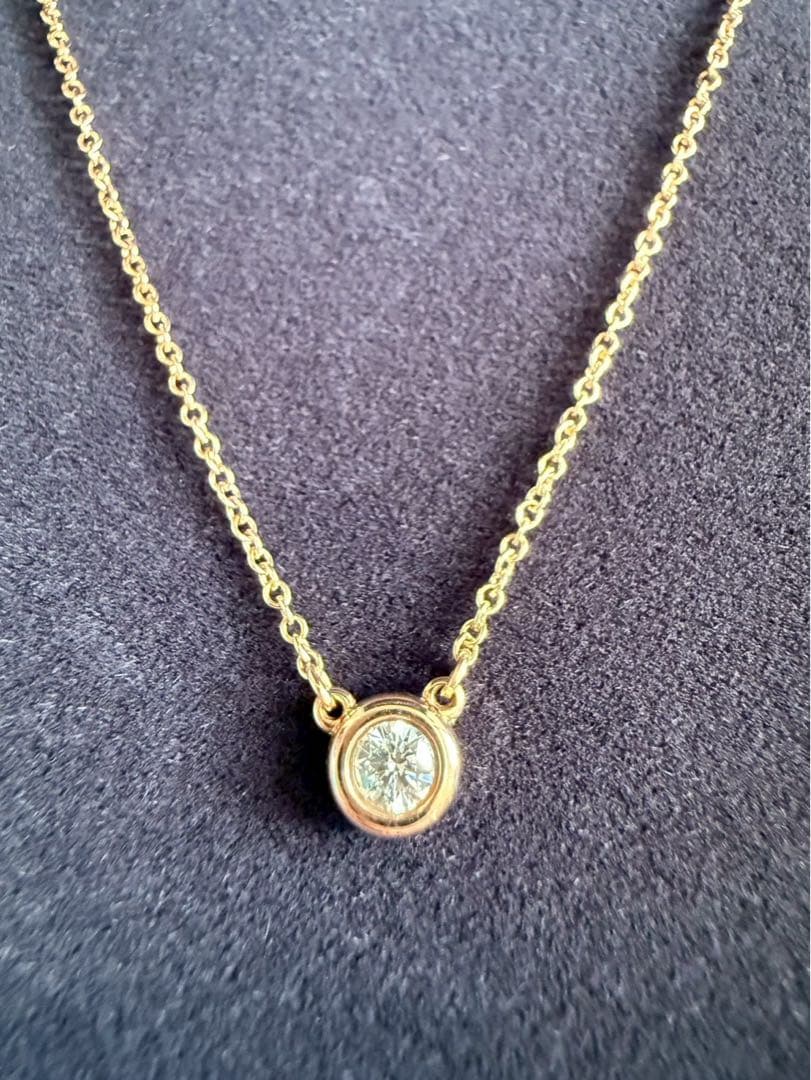 新品未使用 ティファニー バイザヤード ダイヤ ネックレス