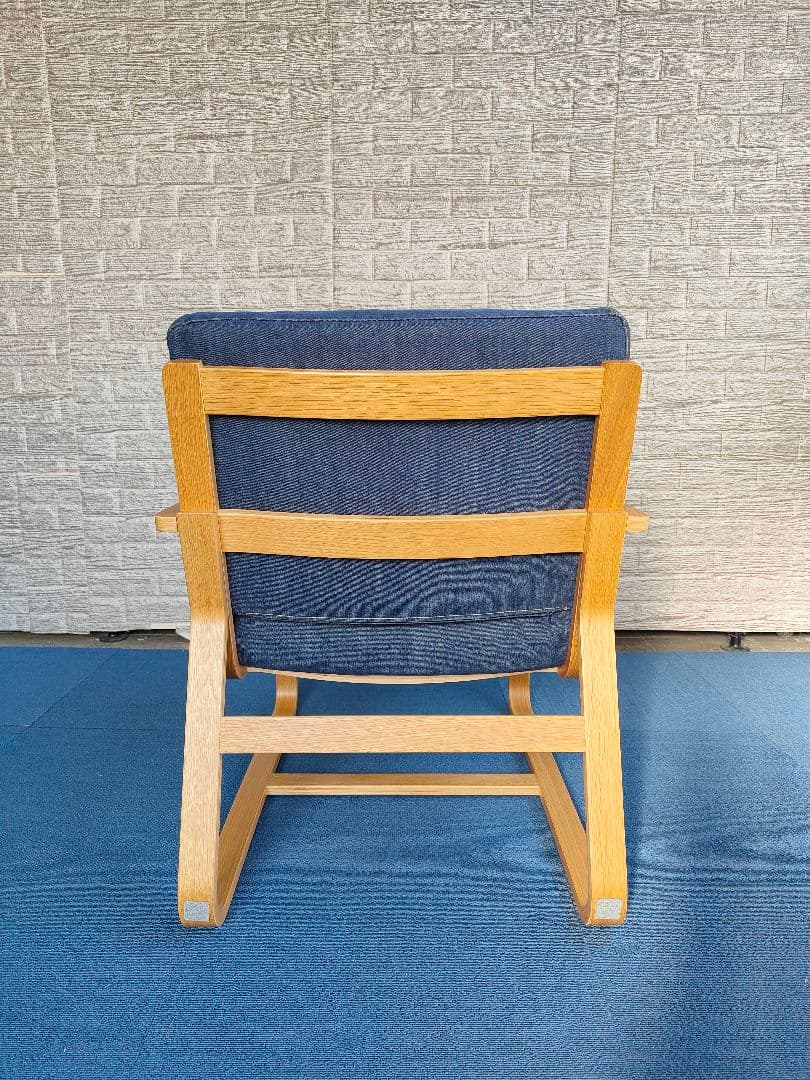 MUJI 無印良品 リビングでもダイニングでもつえるソファチェア①