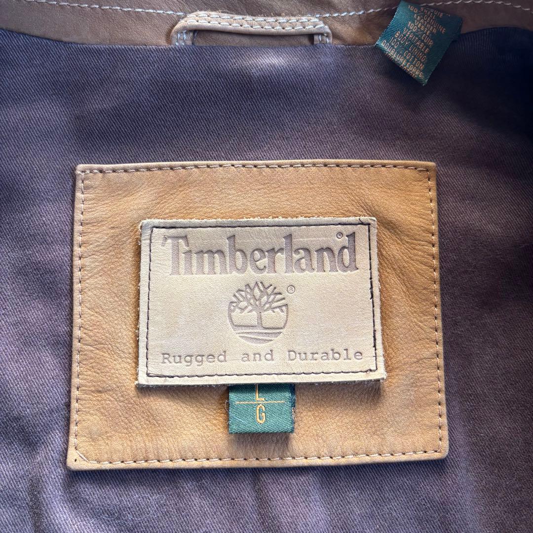 ティンバーランドTimberland レザーハンティングジャケット