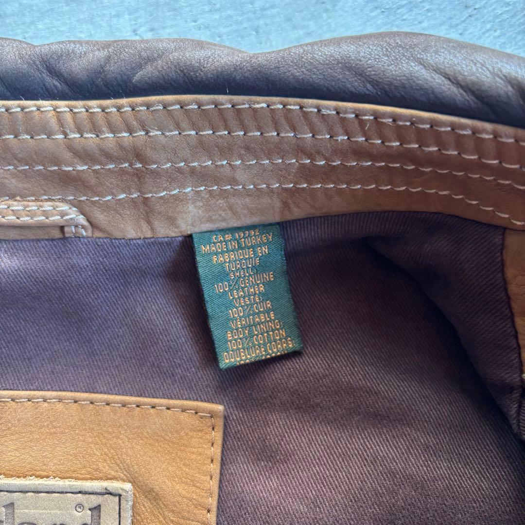 ティンバーランドTimberland レザーハンティングジャケット