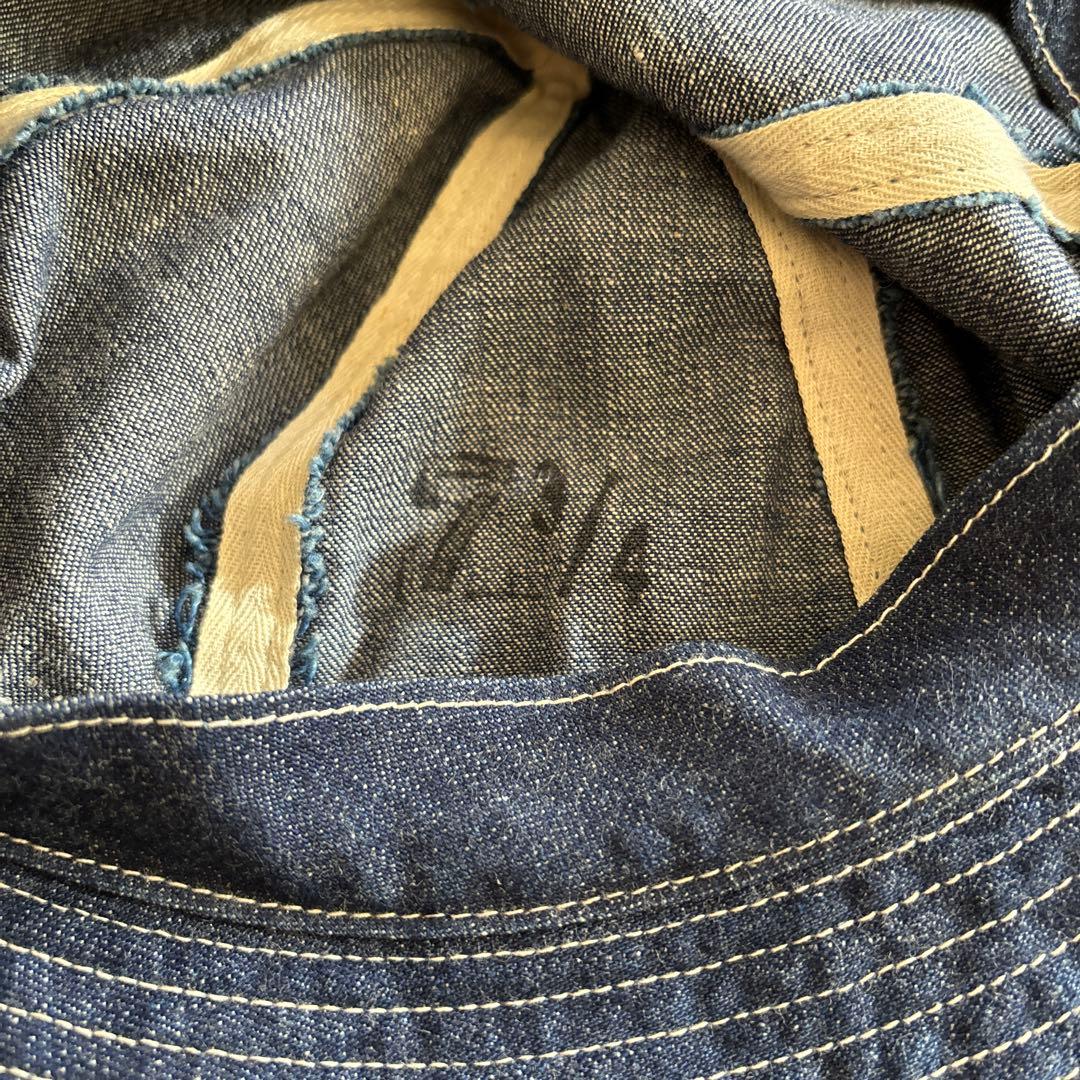 M37 us army デニム　ハット　30s ビンテージ ミントコンディション