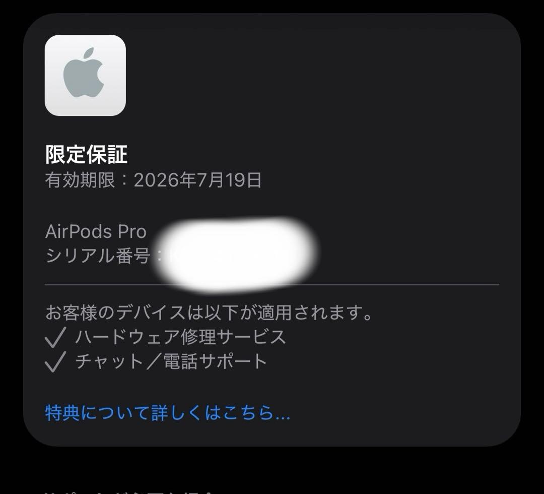 Apple AirPods Pro 第2世代（USB-C） MTJV3J/A