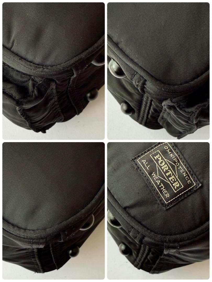 美品 希少 ヘッドポーター タンカー ボストン ダッフル バッグ ナイロン 黒