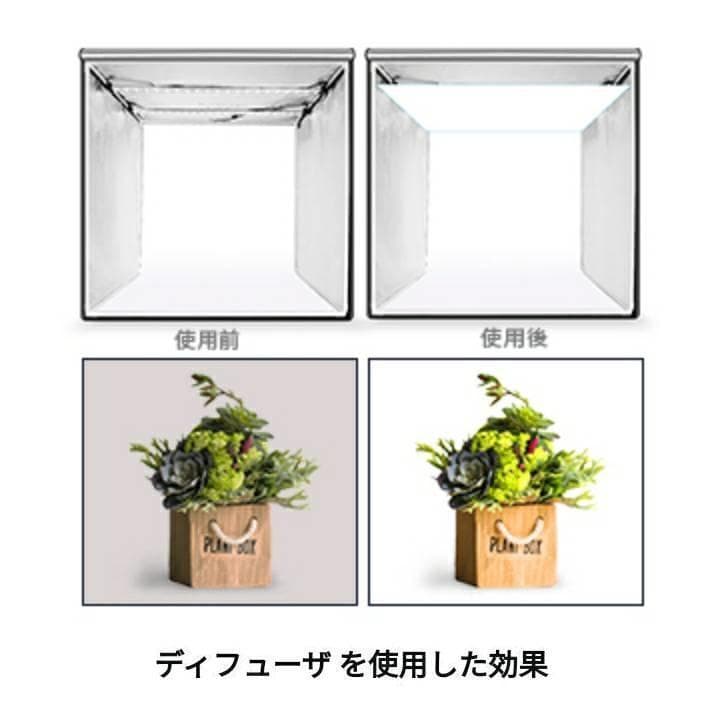 SAMTIAN 90x90x90cm 超大型 撮影ボックス 4色背景