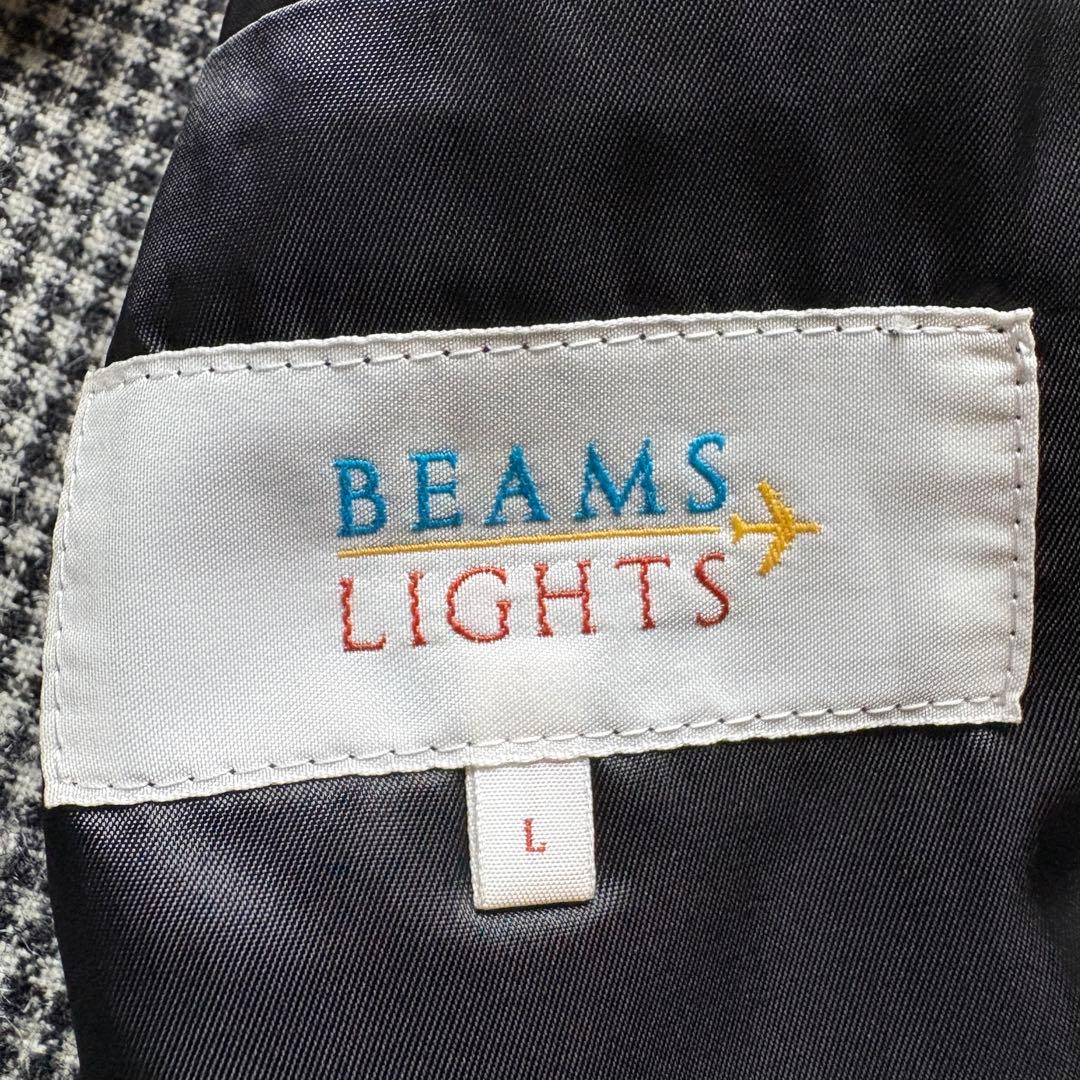 ★ギンガムチェック★ BEAMS LIGHTS セットアップ スーツ 総柄