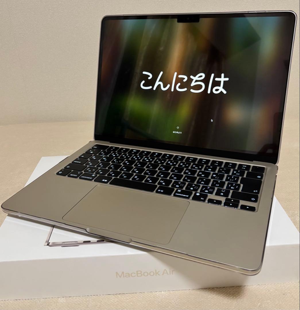 【美品】MacBook Air M2 8GB 256GBSDD