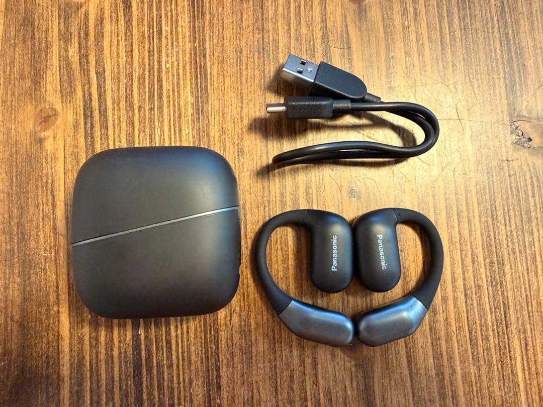 RB-F10panasonic パナソニックワイヤレスステレオヘッドホン保証書付