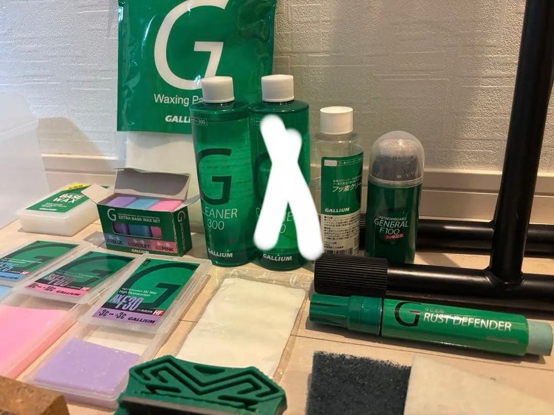 GALLIUM スノーボードワックスアイロン セット